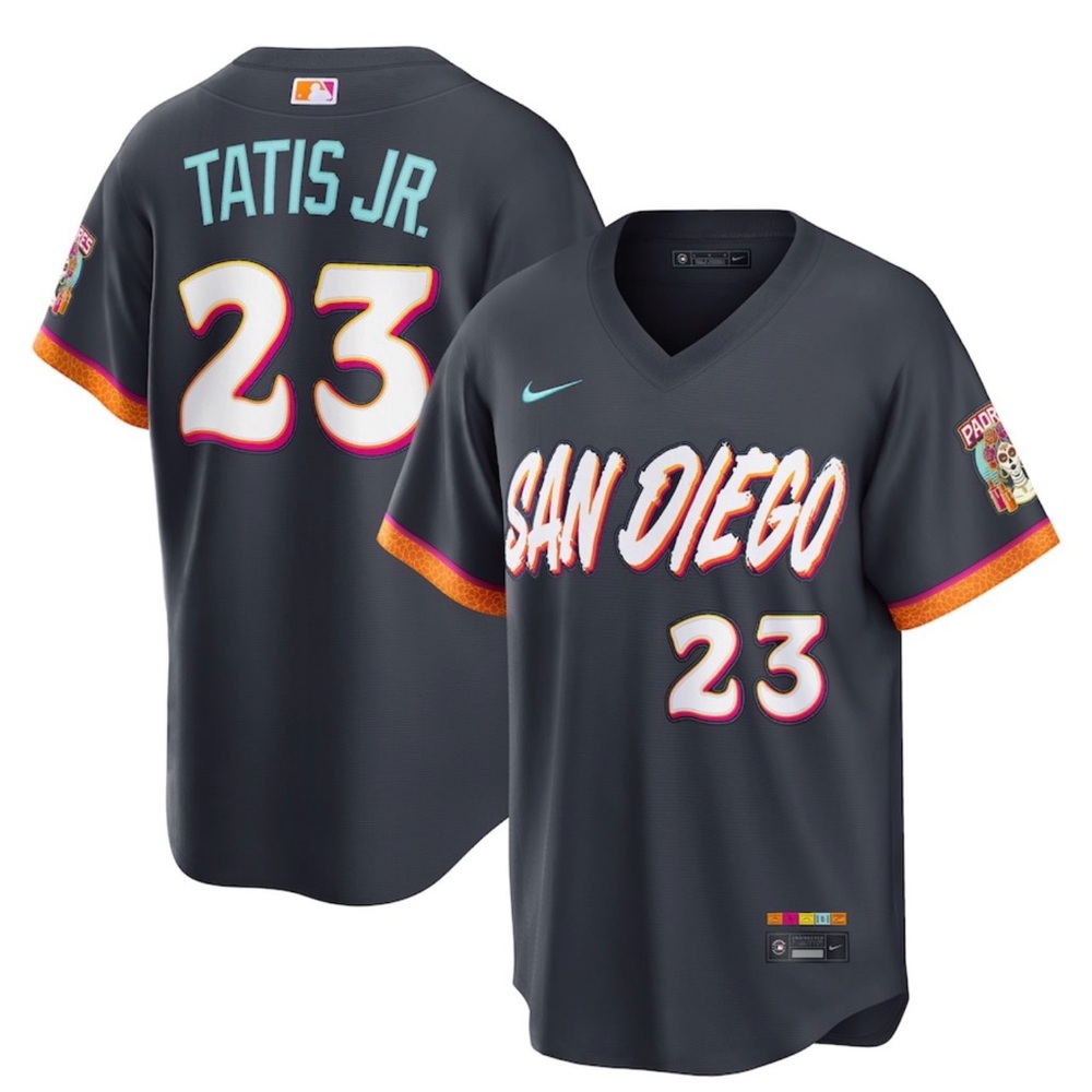 Tatis Jr. San Diego Padres Nike City Connect Stadium Jersey Men Medium NWT